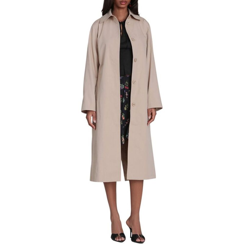 Avec Les Filles Womens  Maxi Trench
